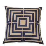 Geometric Navy Indoor/Outdoor Cushion Cover – 50 x 50 cm – product photo 1