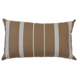 Classic Stripe Khaki Indoor/Outdoor Cushion Cover – 35 x 60 cm – product photo 1