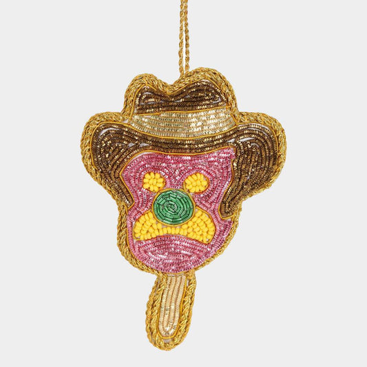Gold-Tone Hanging Tree Ornament – 11 cm – product photo 1
