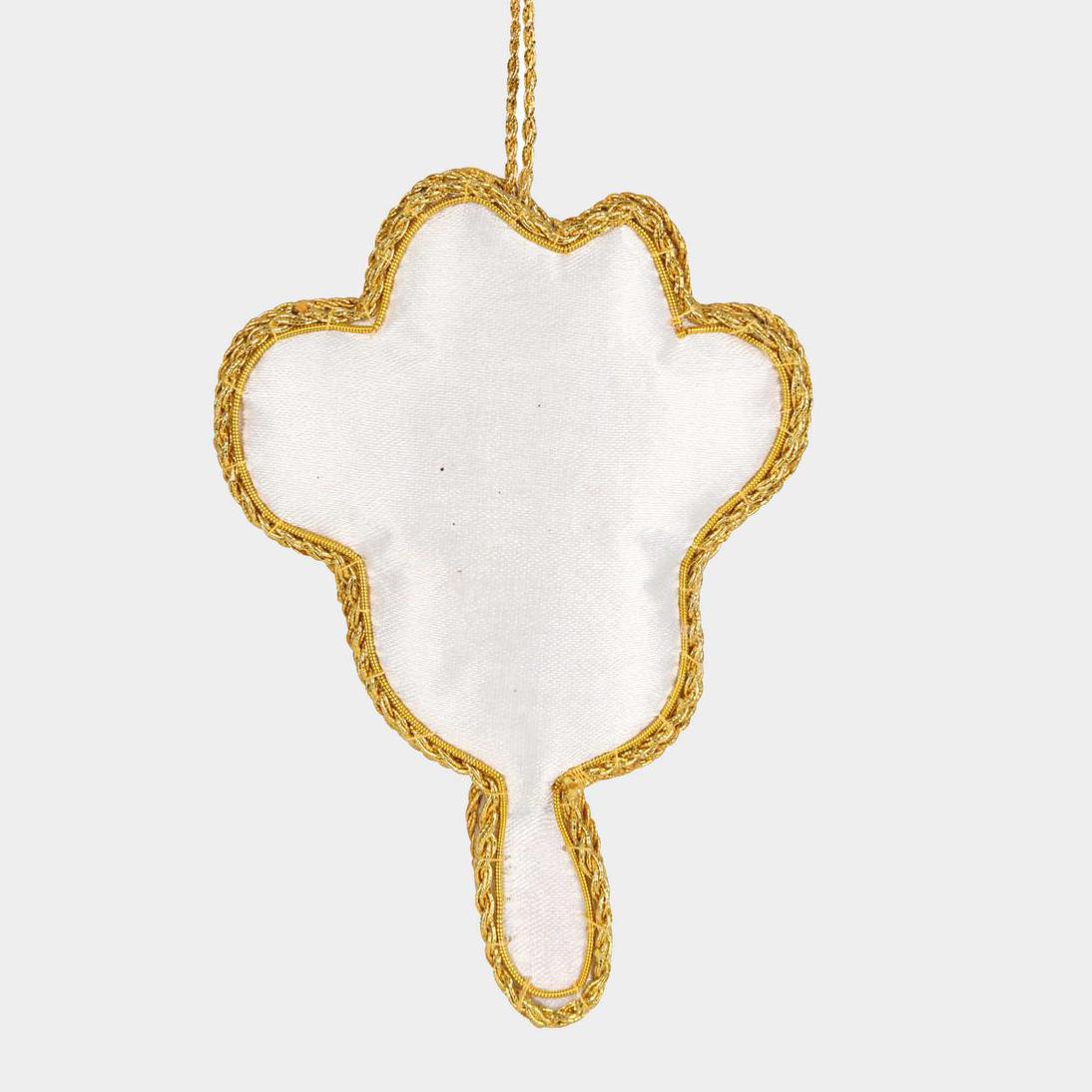 Gold-Tone Hanging Tree Ornament – 11 cm – product photo 2