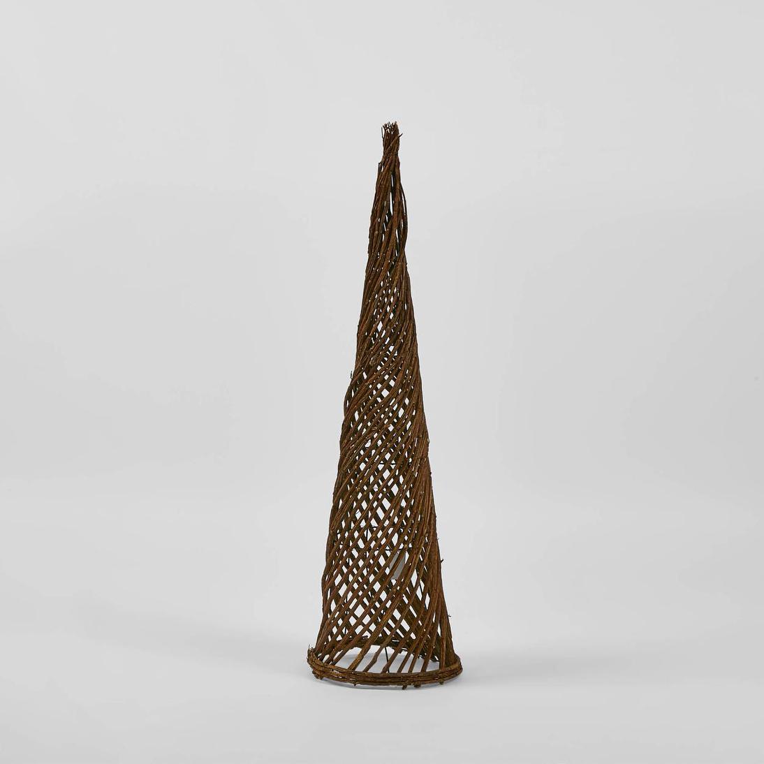 Natural Willow Cone Tree Accent – 120 cm Listed Height – product photo 1