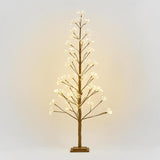 Brown Starry LED Display Tree – 150 cm, 720 Lights – product photo 1