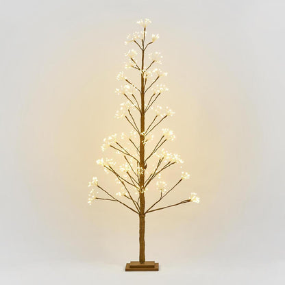 Brown Starry LED Display Tree – 150 cm, 720 Lights – product photo 1
