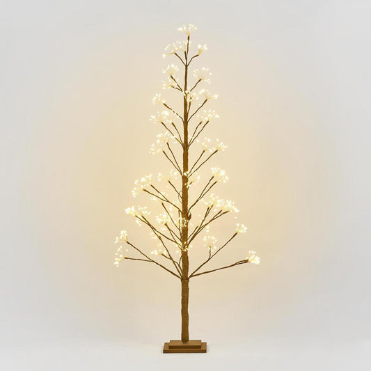 Brown Starry LED Display Tree – 150 cm, 720 Lights – product photo 1