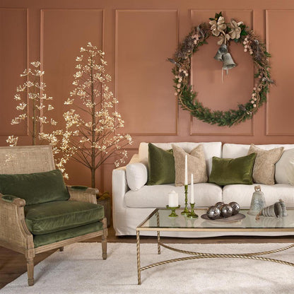 Brown Starry LED Display Tree – 150 cm, 720 Lights – product photo 3