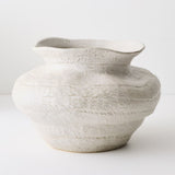 Sculptural Earth-Tone Ceramic Pot – 23 cm Tall – product photo 1